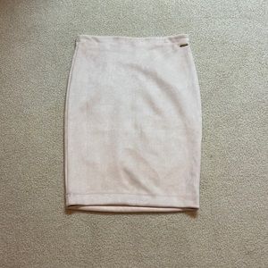 Tahari Faux Leather pencil skirt